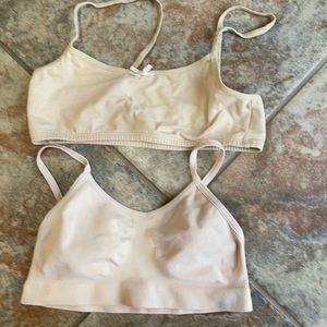 2 training bras tucker and Tate, maidenform